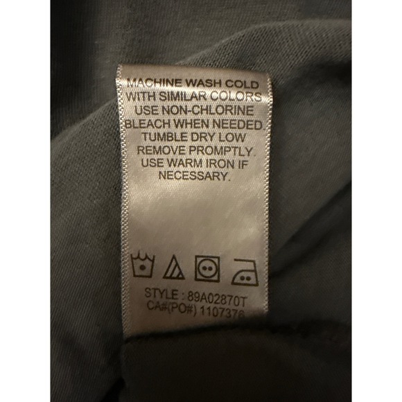 C & C California tee XL black sand star embroidered Kris vintage crew slim - Picture 6 of 11